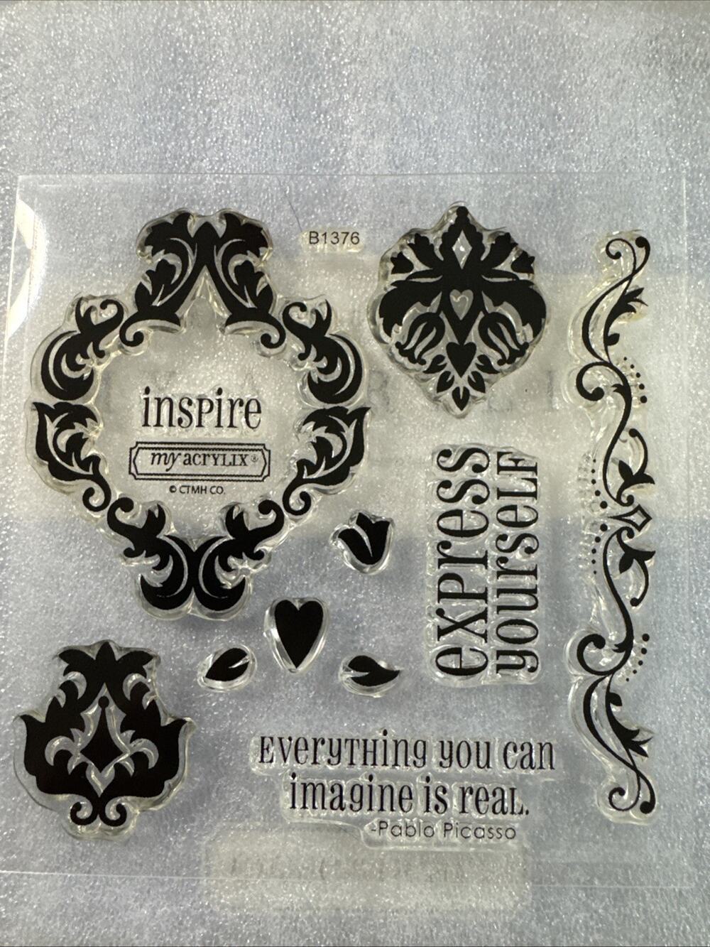 Close To My Heart B1376 "Wings" Frames, Tags, Borders My Premium Quality Stamps